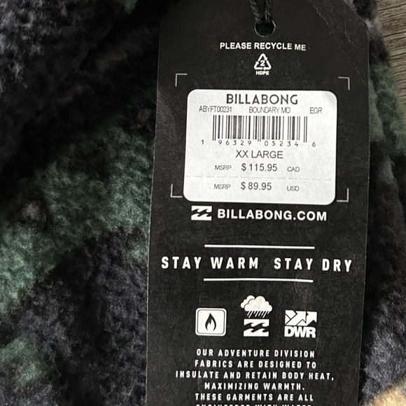 Billabong fleece - Picture 3 of 5